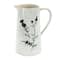 10" Speckled Rustic Thistle Etched Pitcher Vases, 2ct.